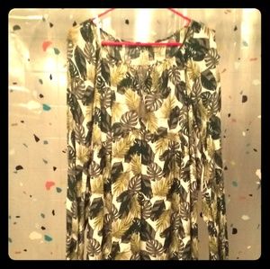 Peasant Dress Time and Tru NWT Size XL